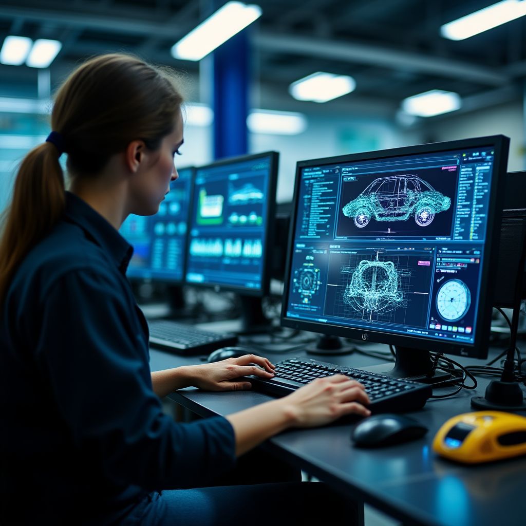 Área de diagnóstico electrónico